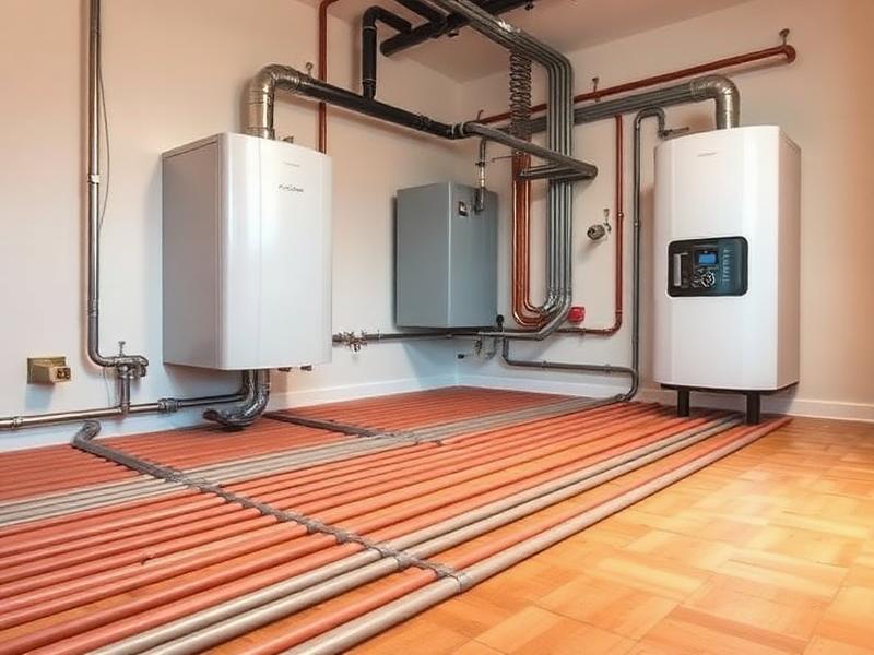 Moderne Heizungsanlage